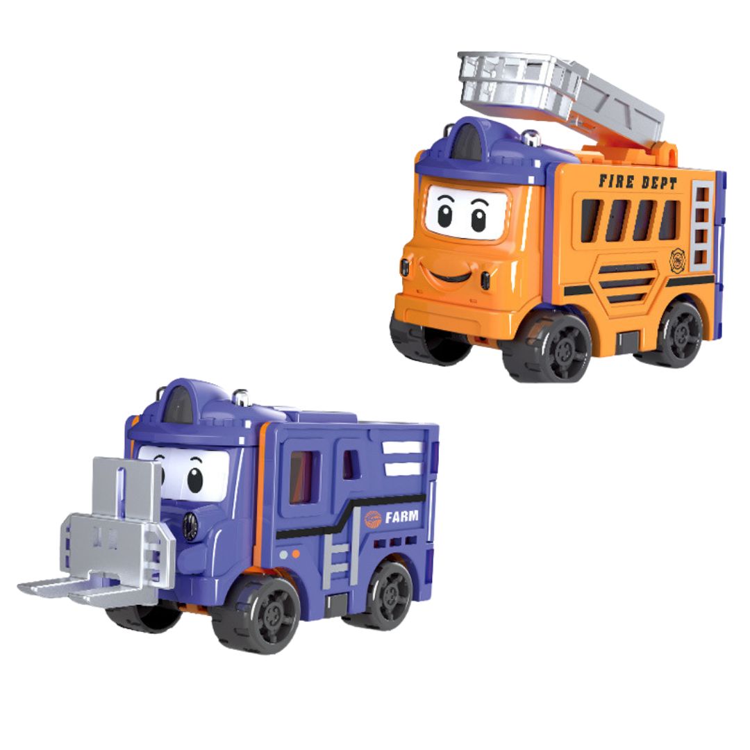 Transformeerbare Speelauto's