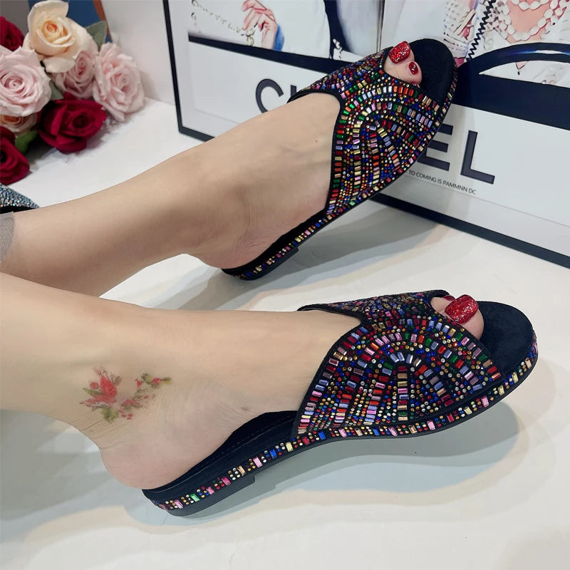 JewelGlimp Summer Style Sandals