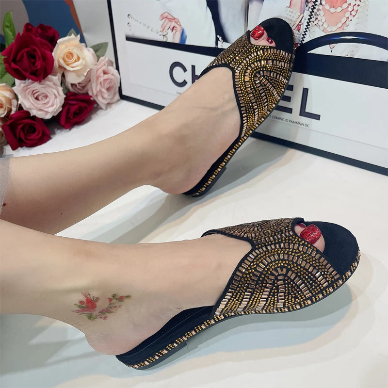 JewelGlimp Summer Style Sandals