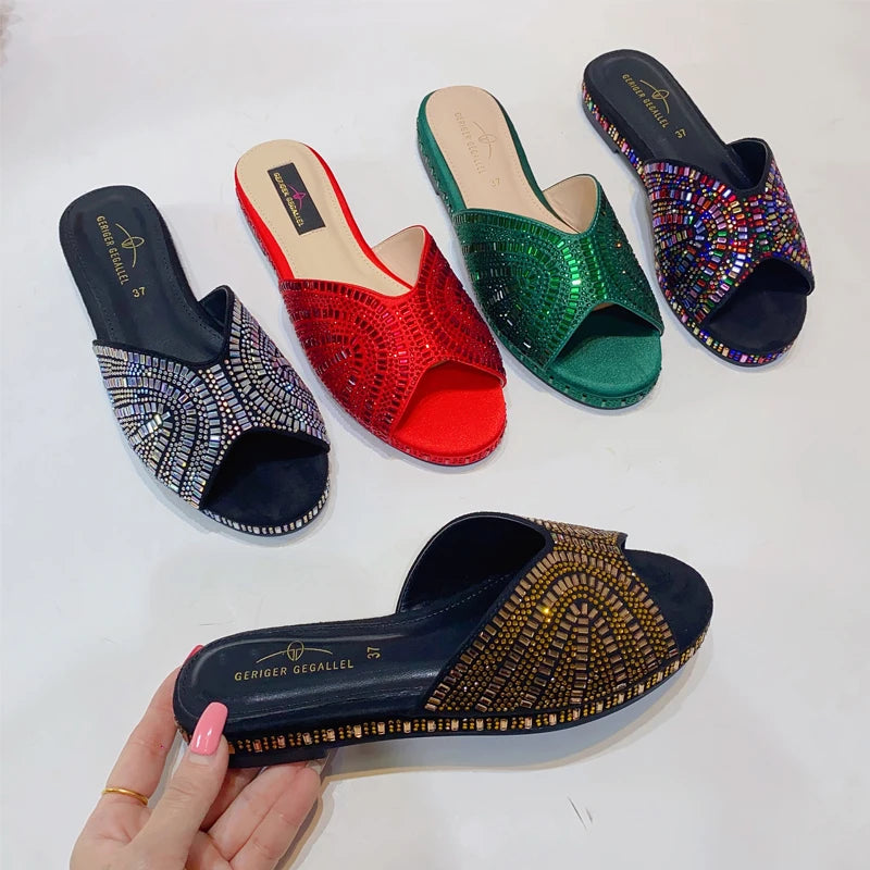 JewelGlimp Summer Style Sandals