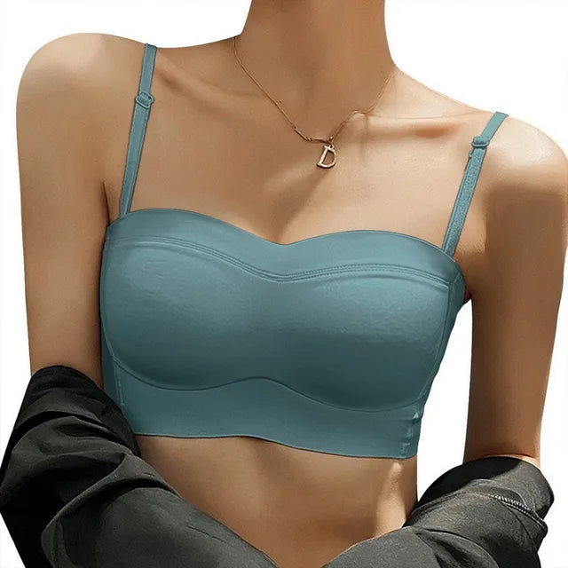 Seamless Collected Ultra-thin Strapless Bra