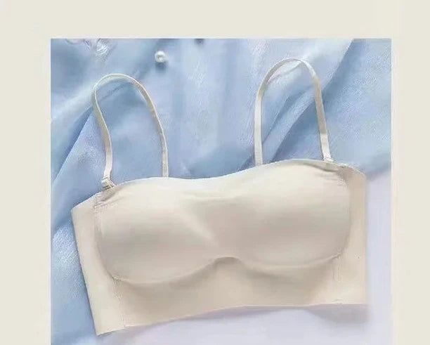 Seamless Collected Ultra-thin Strapless Bra
