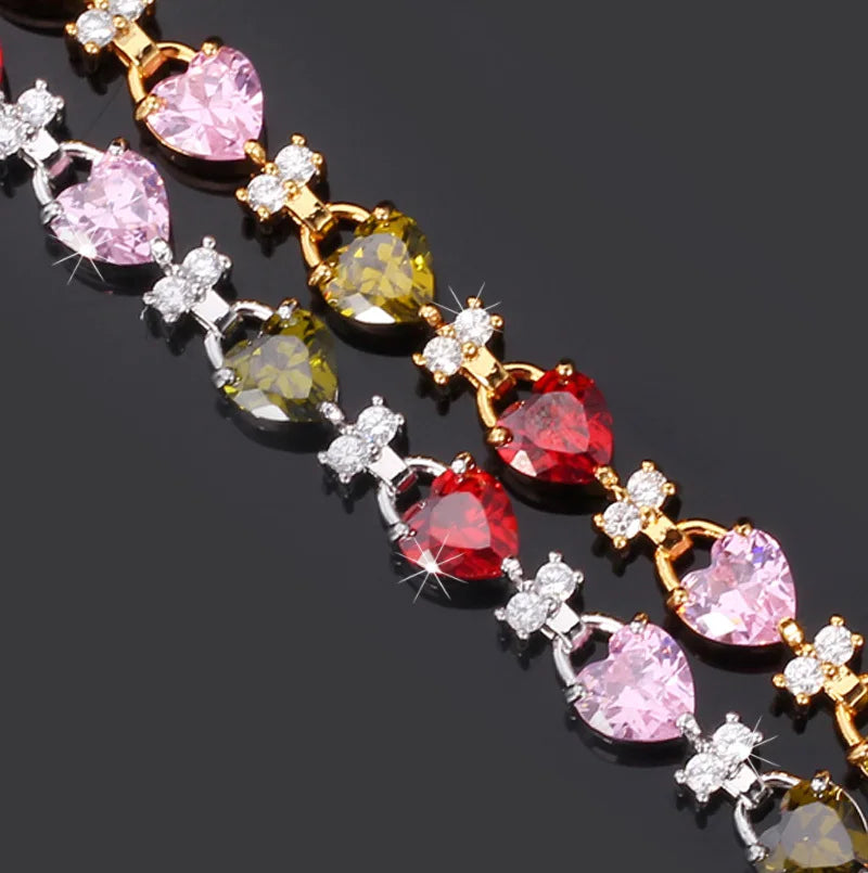 Luna Bracelet: Radiant Zirconias for Timeless Elegance