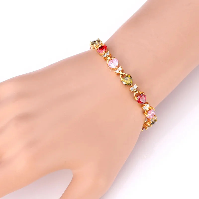 Luna Bracelet: Radiant Zirconias for Timeless Elegance