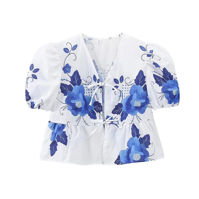 Zomer Draag V-hals Shirt
