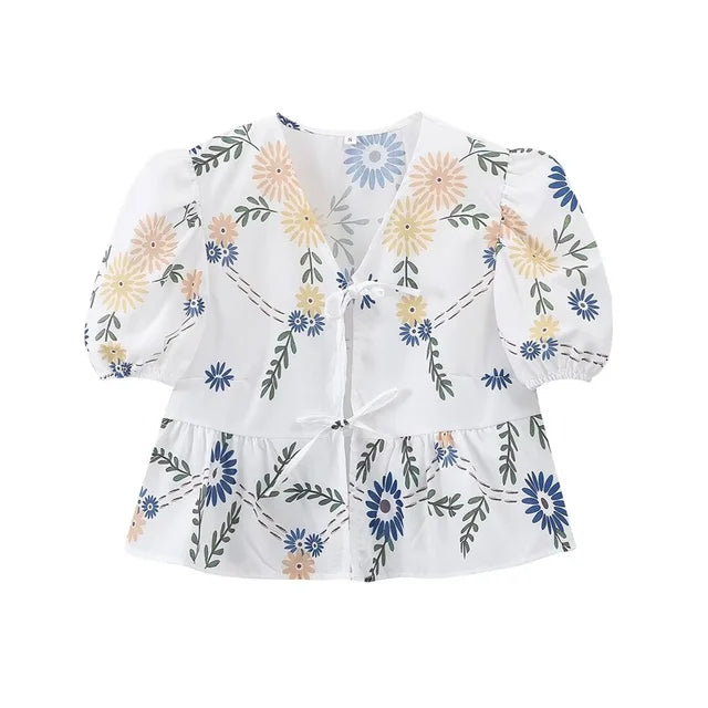 Zomer Draag V-hals Shirt