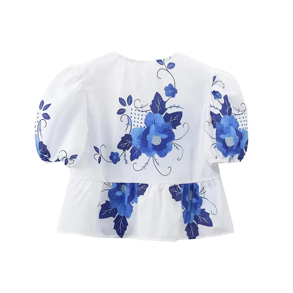 Zomer Draag V-hals Shirt