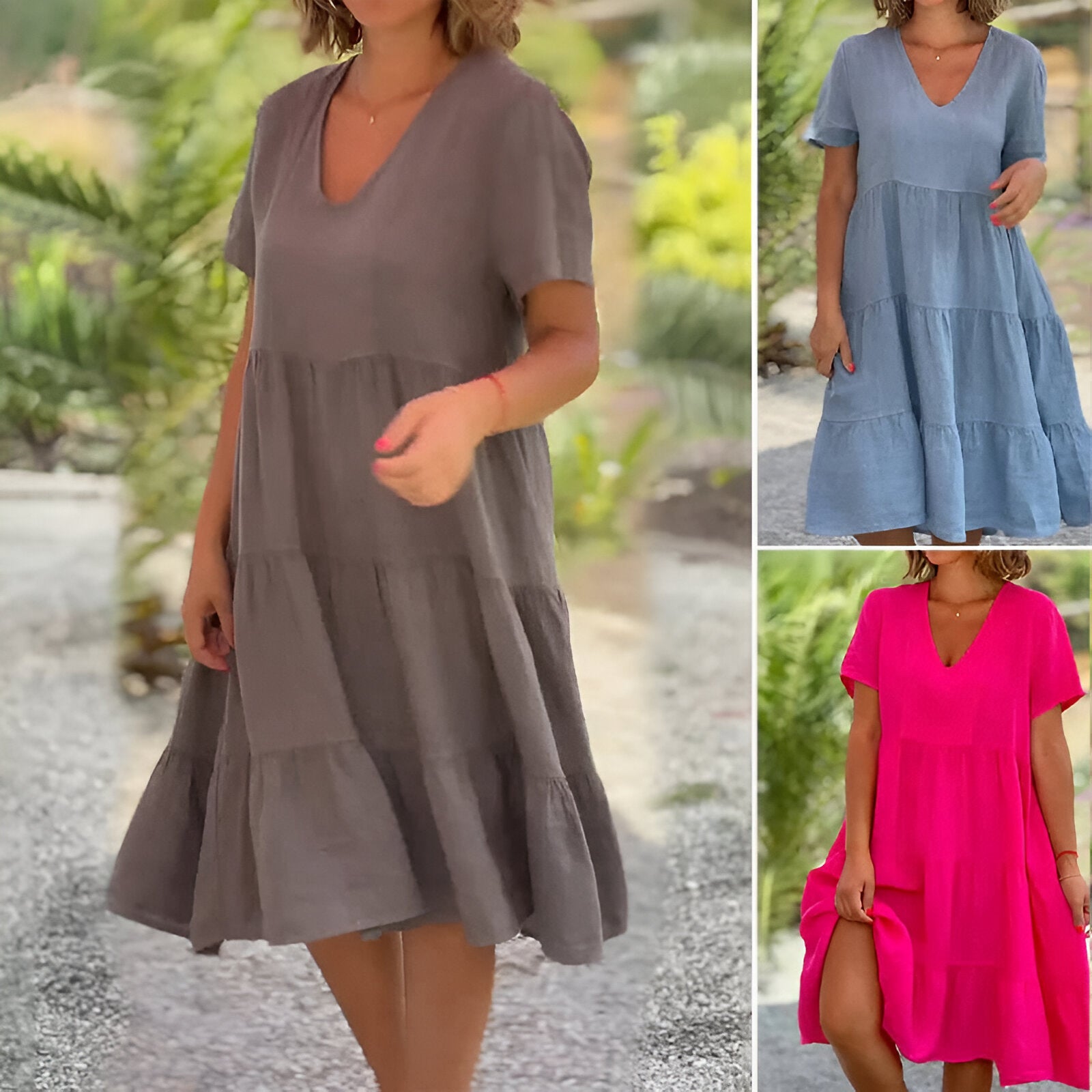 LuxSoft Elegance jurk voor dames