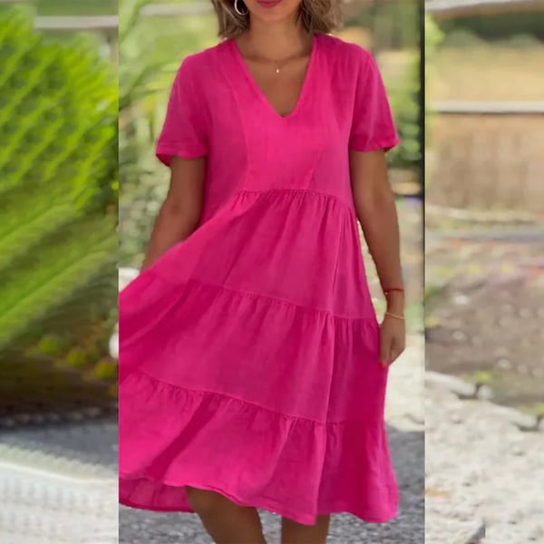 LuxSoft Elegance jurk voor dames