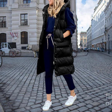 Velanora| lange bodywarmer