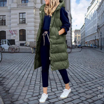 Velanora| lange bodywarmer