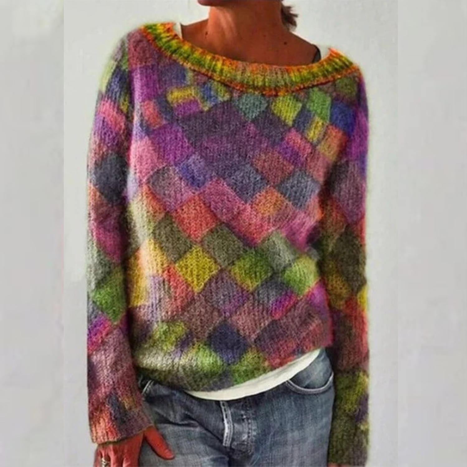 Elegante Gebreide Trui van WarmWeave