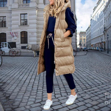 Velanora| lange bodywarmer