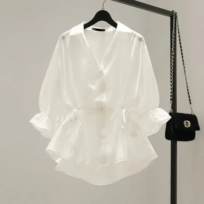 Blusa estiva in chiffon di Zephyr Dreams