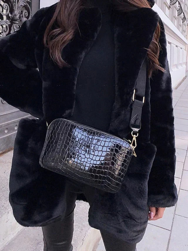 Vanessa | Knuffelige elegante teddy jas