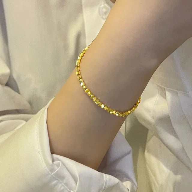 StijlSter Bracciale Geometrico Argento
