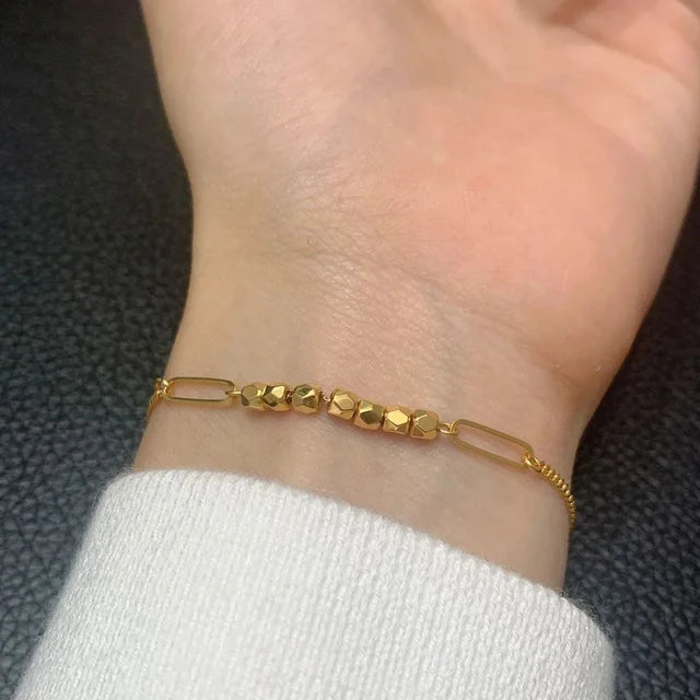 StijlSter Bracciale Geometrico Argento
