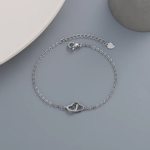 StijlSter Bracciale Geometrico Argento
