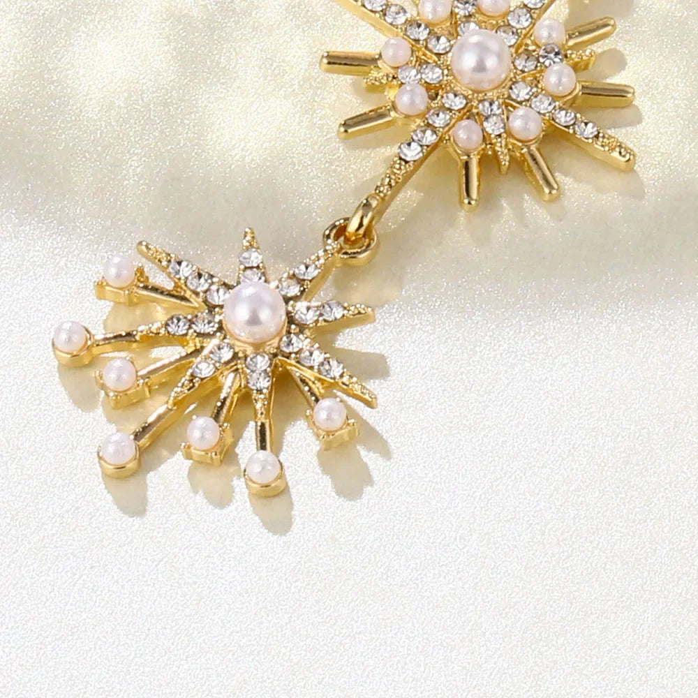 Radiant Lost Lady Star Earrings