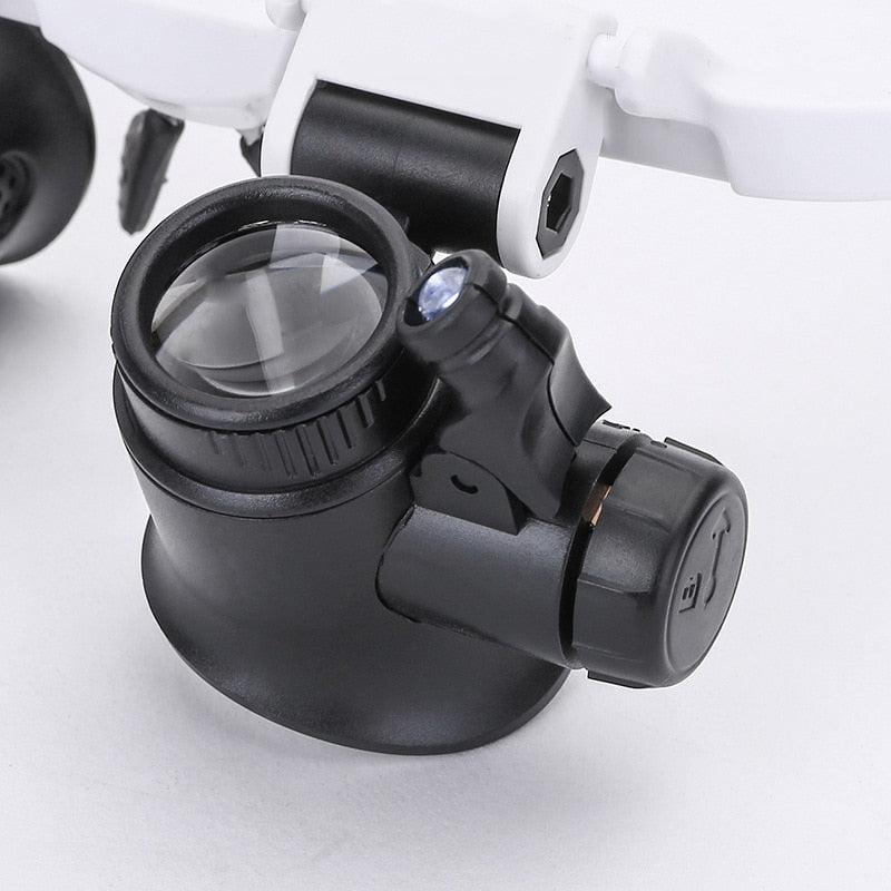 Verstelbare LED Vergrootglas