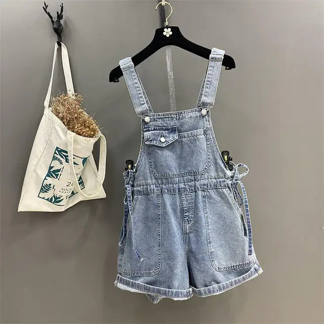 Vintage Blue Denim Jumpsuit by Stella for Stylish Women
