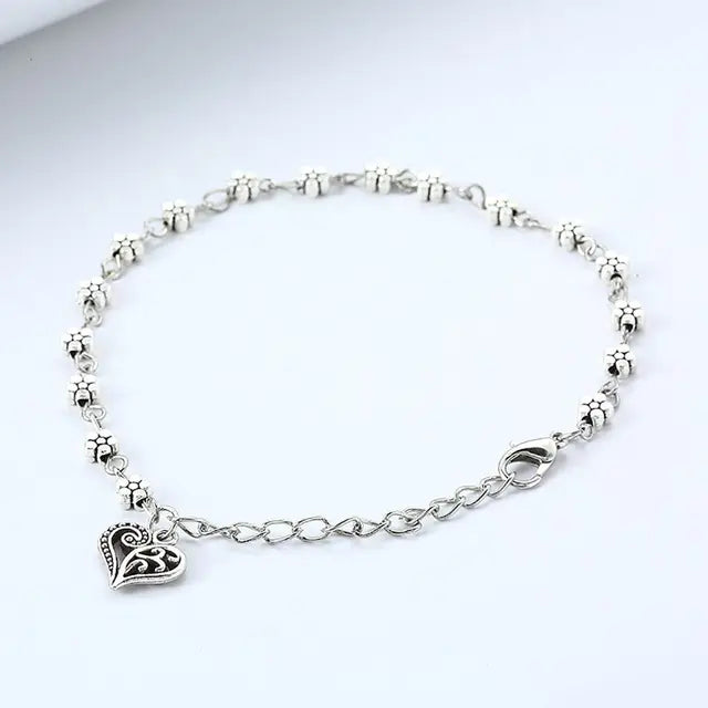 Celestia Stijl Vintage Boho Multilaag Kralen Enkelbanden