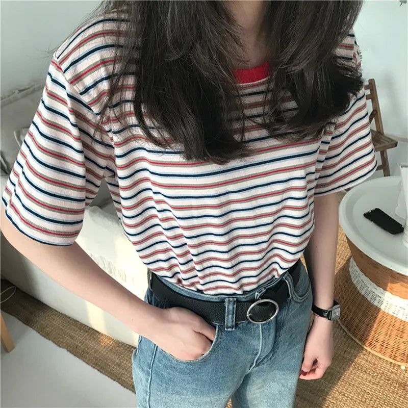 Wundervoller Stil Koreanischer Stil T-Shirt