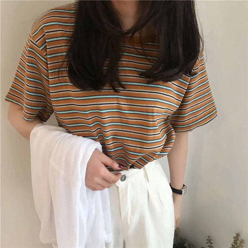 Wundervoller Stil Koreanischer Stil T-Shirt