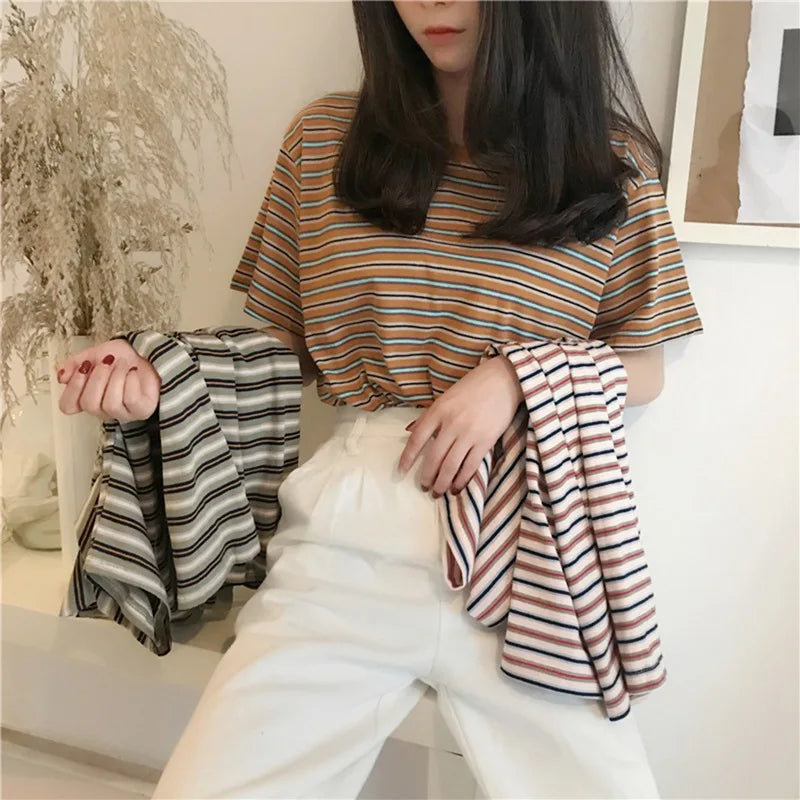Wundervoller Stil Koreanischer Stil T-Shirt