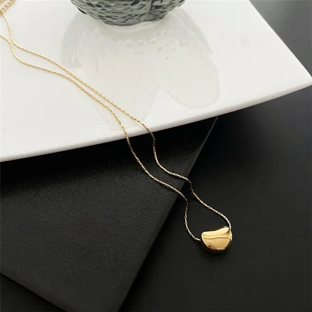 Glansrijk Gouden Hart Hanger Ketting
