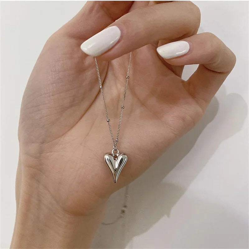 Glansrijk Gouden Hart Hanger Ketting