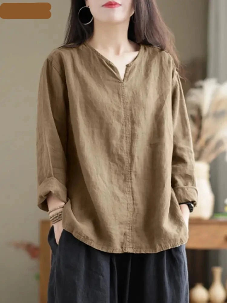 Vintage Blouse voor Vrouwen - Stijlvol en Comfortabel!
