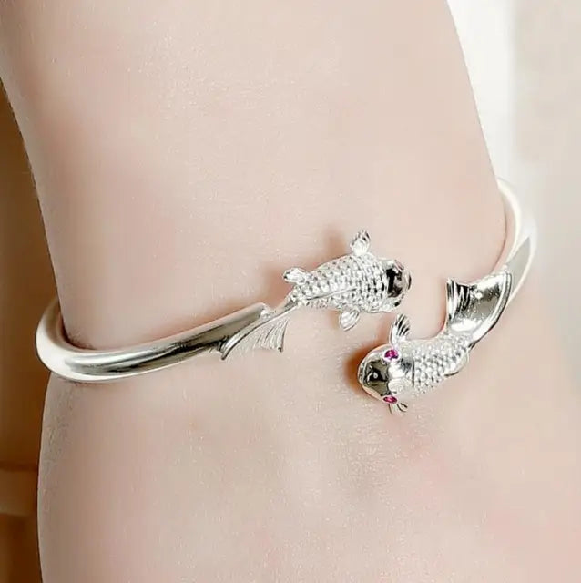 LuckyCharms Vintage Zilveren Kleur Armband