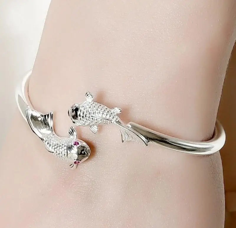 LuckyCharms Vintage Zilveren Kleur Armband