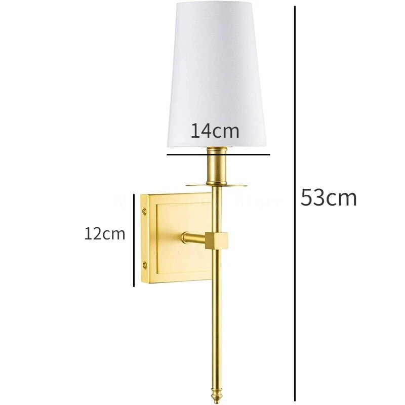Vintage LED-Wandlamp met Retro Charme