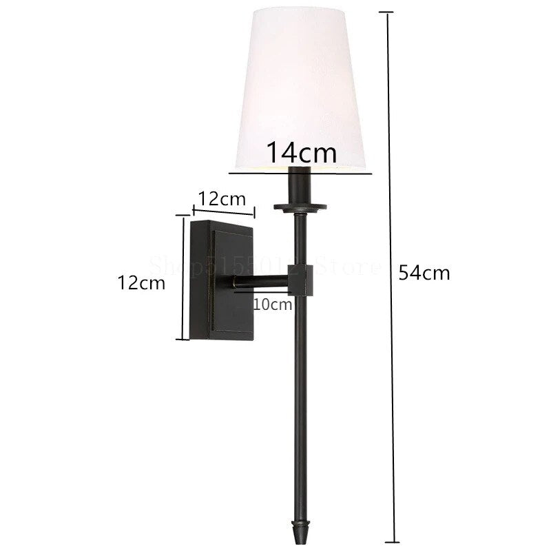 Vintage LED-Wandlamp met Retro Charme