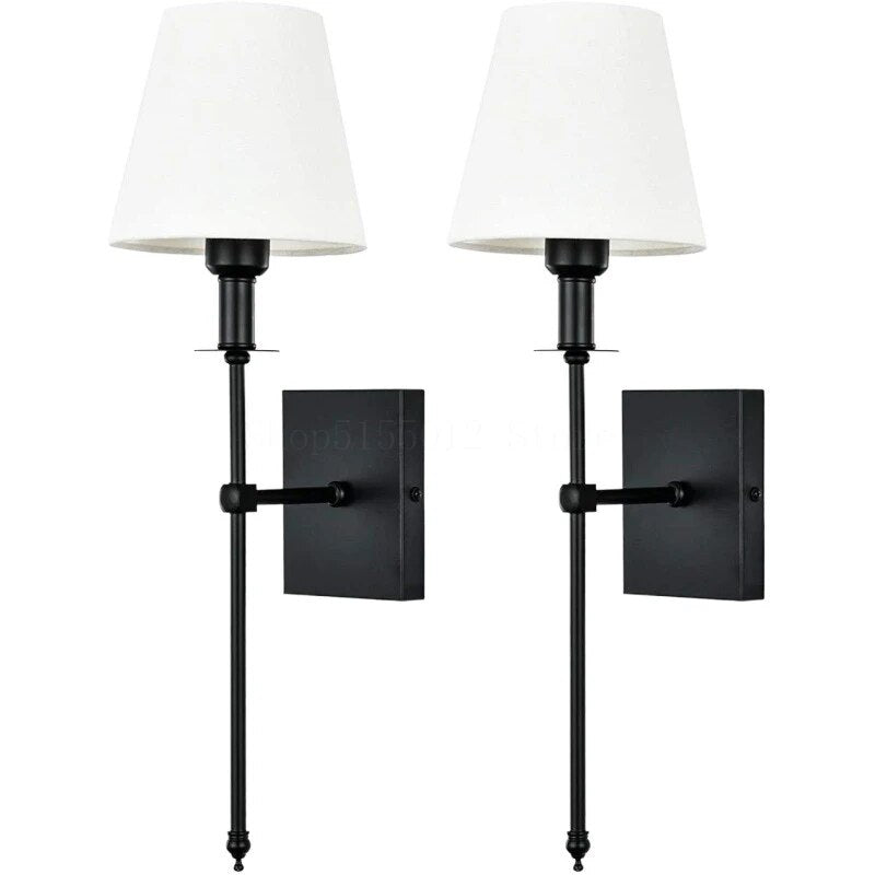 Vintage LED-Wandlamp met Retro Charme