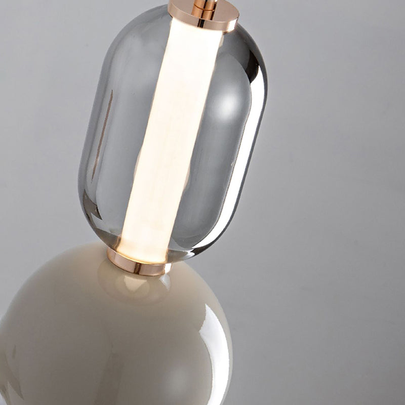 Virel Iron | Glass Pendant Light | Functional