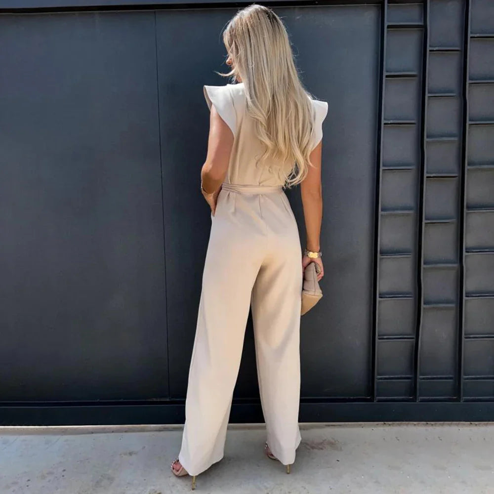 Sleeveless jumpsuit