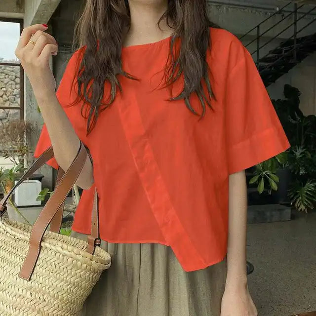 Zomerse Mode Blouses van Feminina Fashion.