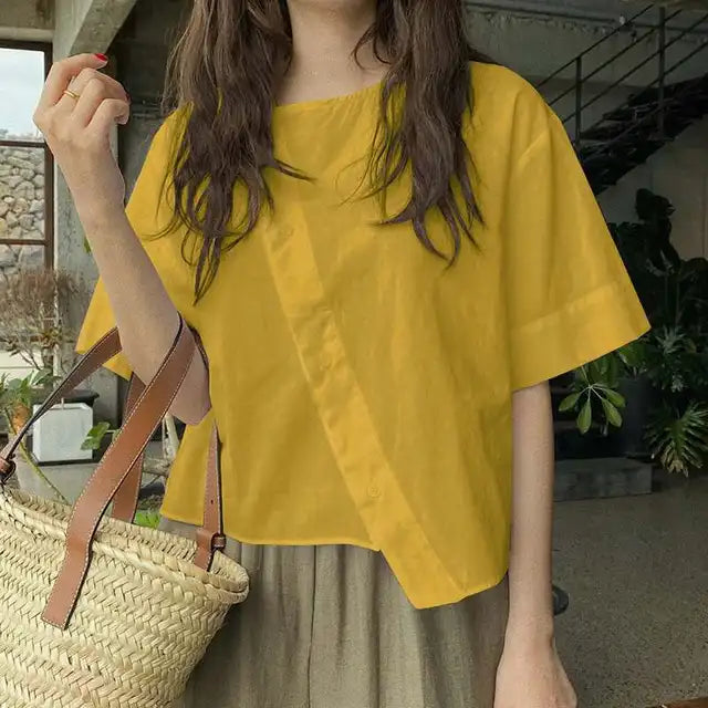 Zomerse Mode Blouses van Feminina Fashion.