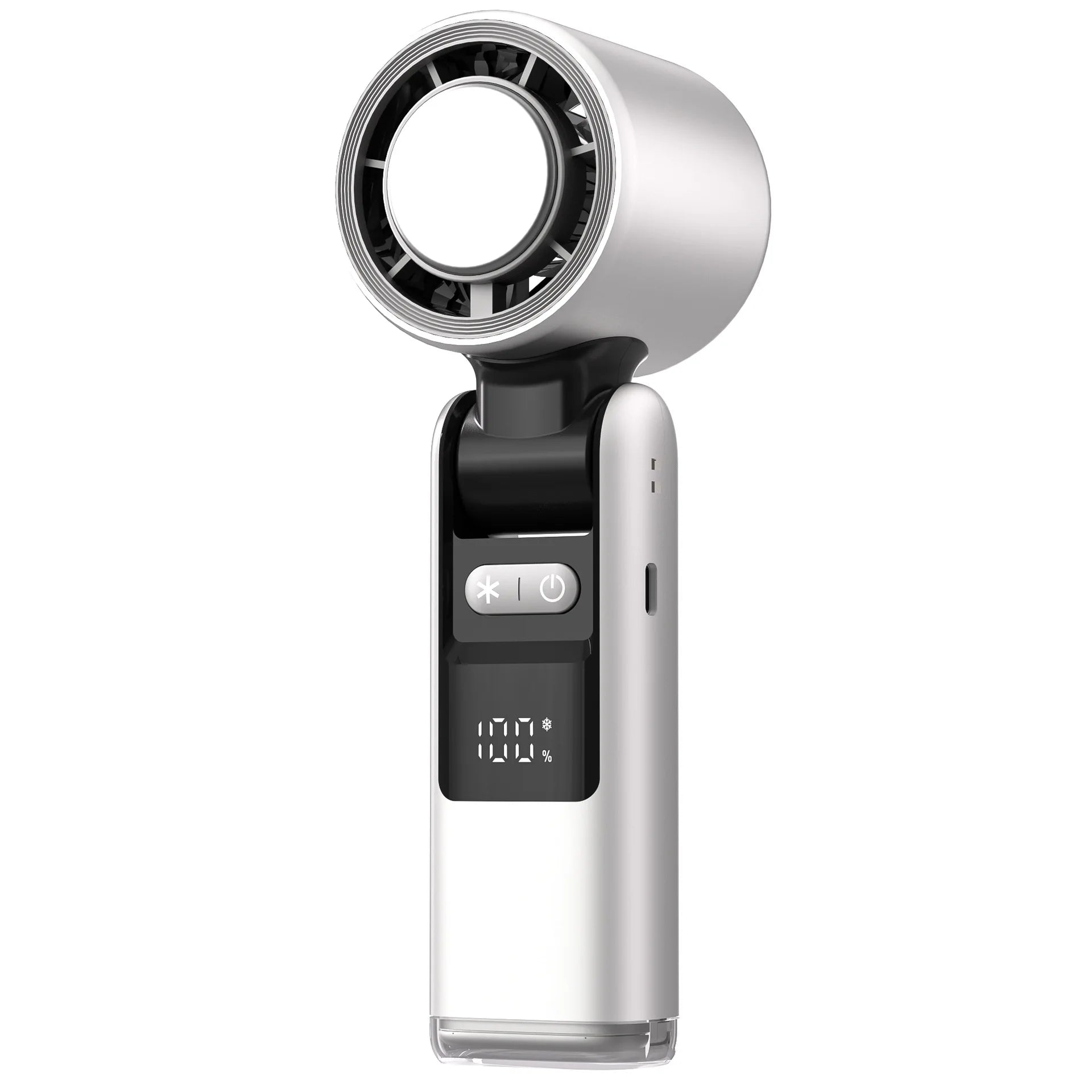 Vouwbare Mini Ventilator met Digitale Weergave