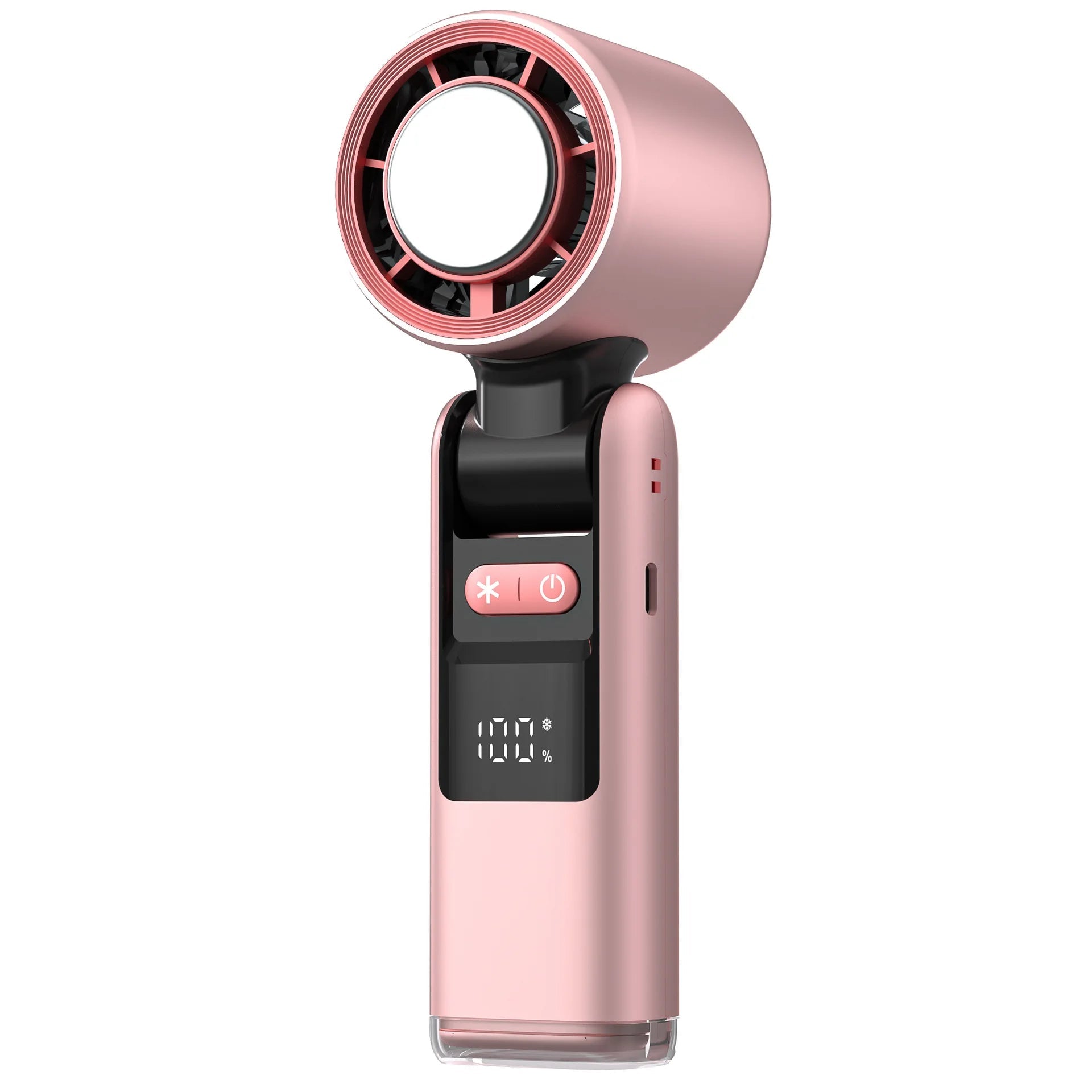 Vouwbare Mini Ventilator met Digitale Weergave