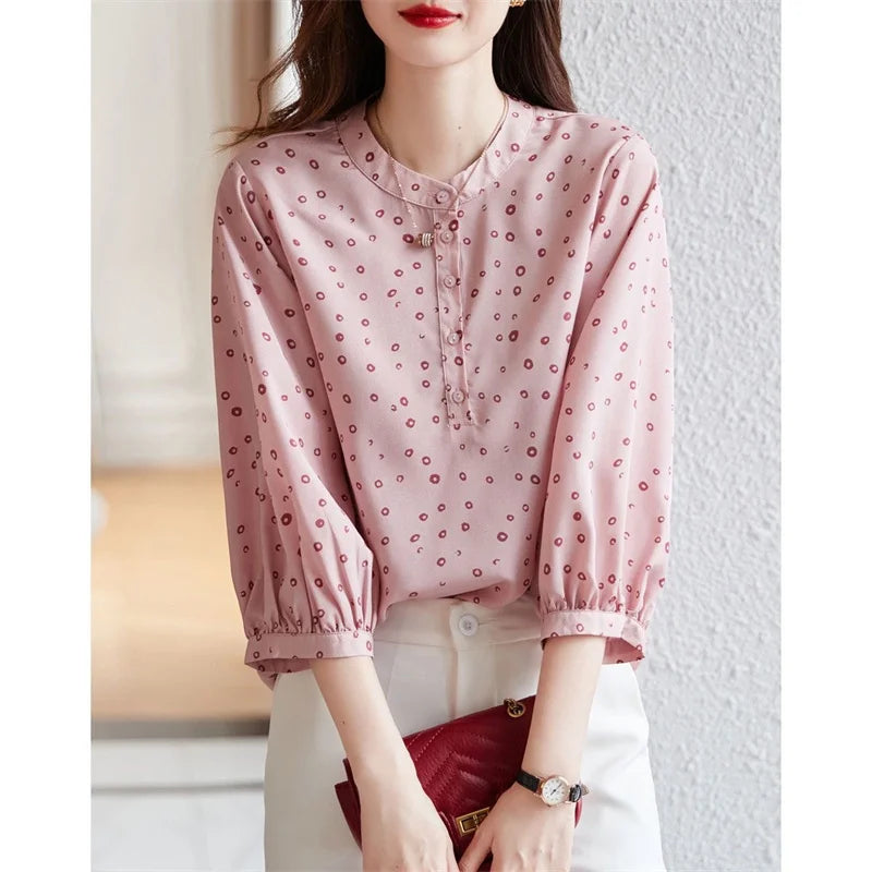 Female Spring Summer Style Blouses