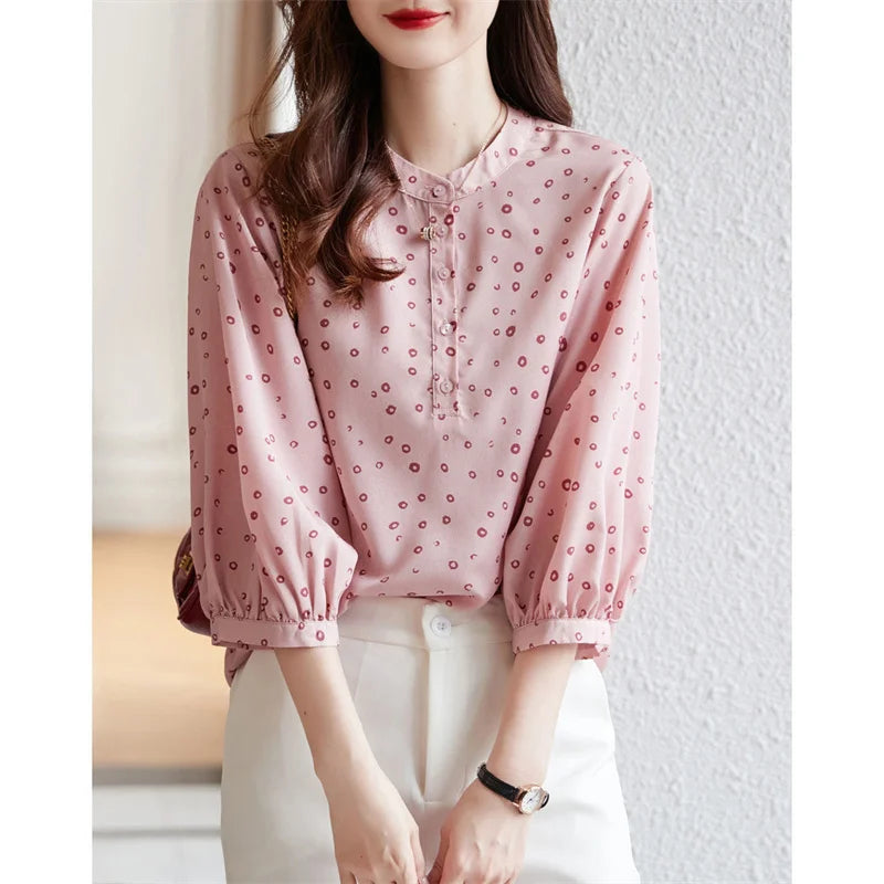 Female Spring Summer Style Blouses