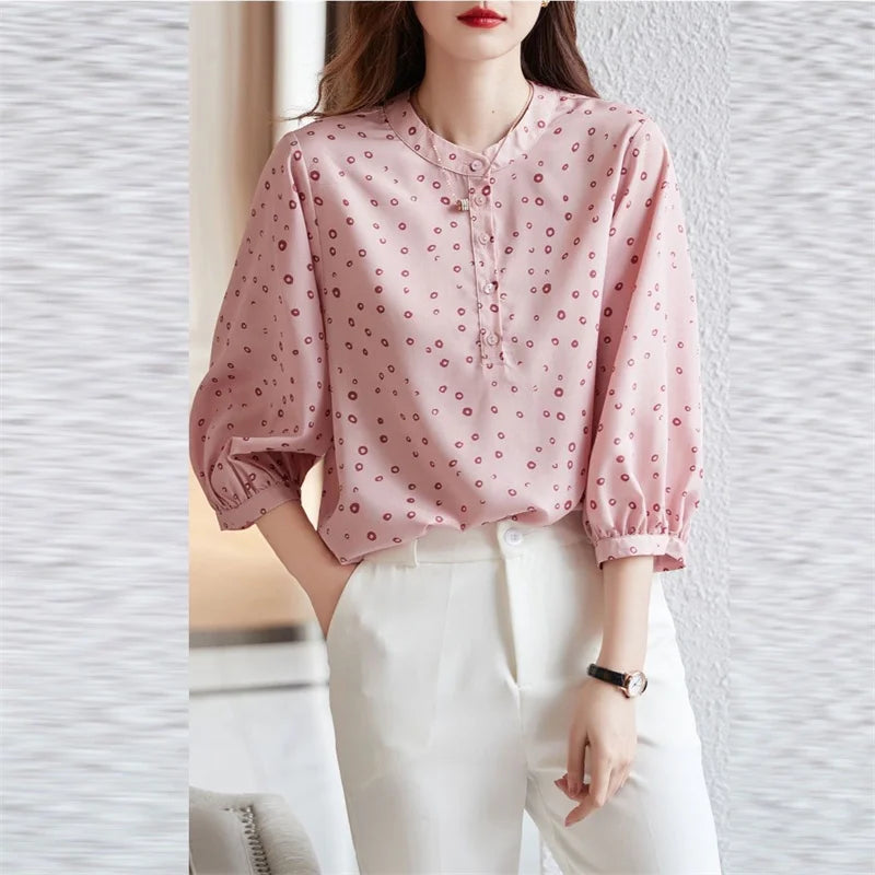 Female Spring Summer Style Blouses