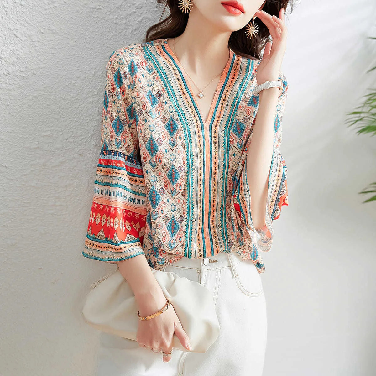 Blusa Eleganza Estiva Luxe
