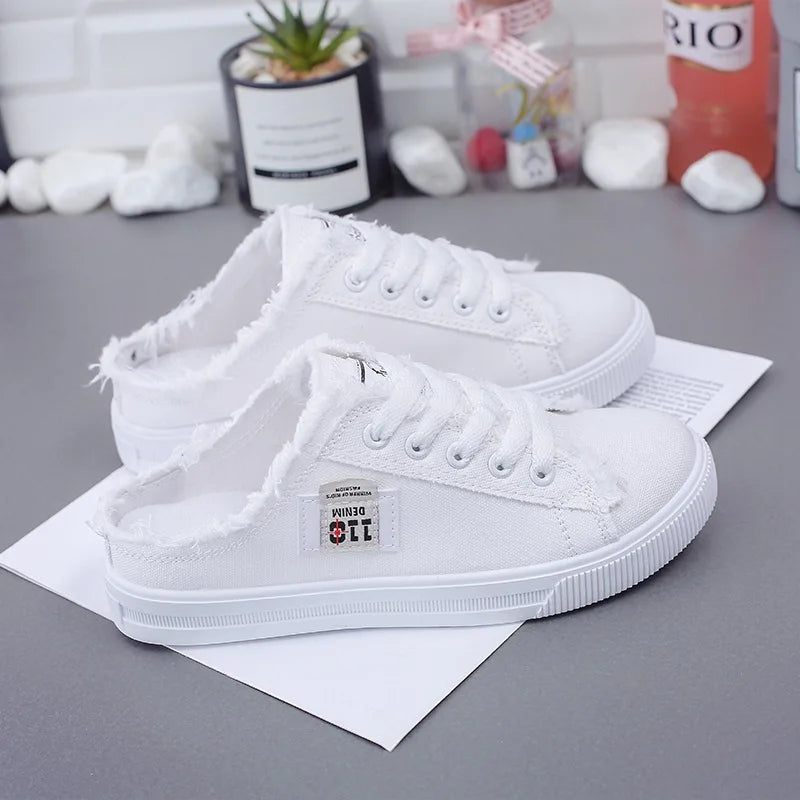 Starwalk Lens Canvas Flat Women's Sneakers