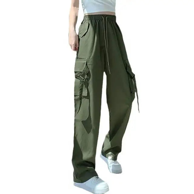 ModaFlex Casual Women's Cargo Pants with Multiple Pockets