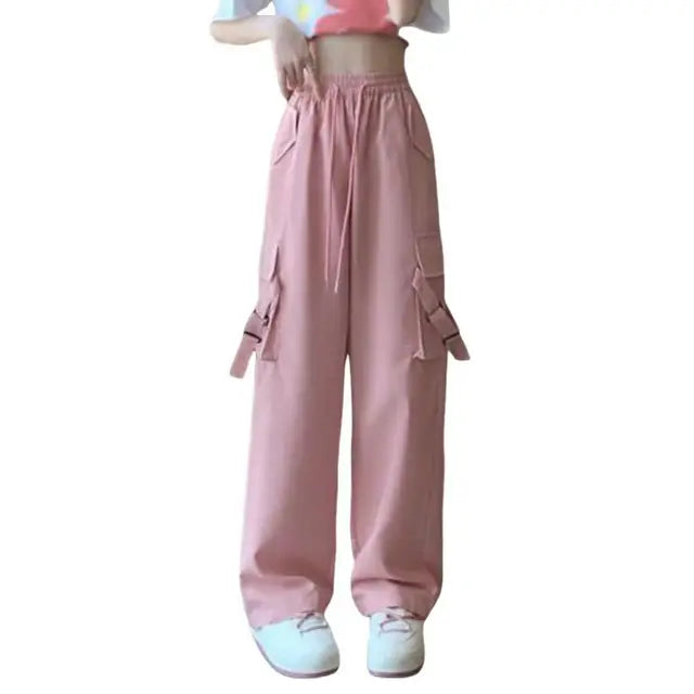 ModaFlex Casual Pantaloni Cargo da Donna con Tasche Multiple